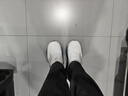 Saucony【彭于晏同款】索康尼胜利22专业强缓震跑鞋男厚底跑步鞋运动鞋男 白深兰218 42 实拍图