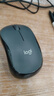 罗技（Logitech）M220 轻音鼠标 无线鼠标 办公鼠标 对称鼠标 带无线微型接收器 灰黑色 实拍图