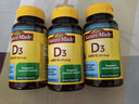 天维美美国进口NatureMade维生素d3胶囊1000iu维他命vd3vitamin 美国进口NatureMade维生素d 3瓶*周期装【80%人选择】 实拍图