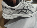 亚瑟士ASICS男鞋透气跑鞋运动鞋缓震舒适跑步鞋 GEL-CONTEND 4 白色/银色 39.5 实拍图