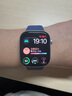 Apple/苹果 Watch Series 10 智能手表GPS款46毫米银色铝金属表壳丹宁色运动型表带M/L MX223CH/B 实拍图
