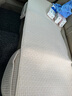 齐选汽车坐垫高档透气四季通用亚麻三件套防滑座垫夏季冰丝车内座椅套 温馨米-三件套 实拍图