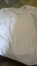 无印良品（MUJI）女式 天竺编织圆领短袖T恤上衣打底衫女款内搭多巴胺女装 白色BB2P6C4S L (165/88A) 实拍图
