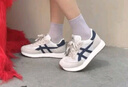 ZHR网面德训鞋女夏季透气休闲鞋女百搭学生运动鞋女 AK199E 米蓝 37 实拍图