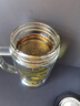 富光银离子抗菌高硼硅玻璃杯大容量带茶隔水杯子办公加厚泡茶杯家具馆 实拍图