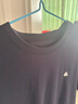 杰克·琼斯（JACK&JONES）25年男装T恤男夏季T恤舒适男士短袖凉感多色上衣纯色水洗不易走形 E38藏蓝色 XL 实拍图