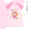 汪汪队立大功（PAW PATROL）儿童睡裙女童睡衣夏季短袖宝宝学生睡袍裙空调家居服PA1899A 110 实拍图