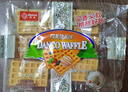 丹夫 华夫饼奶油味 网红零食手撕面包早餐食品点心饼干蛋糕 168g /袋 实拍图