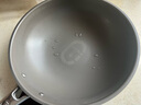 爱仕达（ASD）炒锅无涂层纯钛炒菜锅钛锅防粘0涂层燃气电磁炉通用32cm适合3-5人 实拍图
