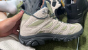 迈乐（Merrell）官方店男女款户外登山徒步鞋减震MOAB 3迈越者轻量防滑耐磨透气 J035881黑灰（男） 43 实拍图