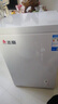 志高（CHIGO）小冰柜家用冷冻小型一级节能省电迷你卧式冷藏保鲜储母乳冷柜 【一级能效 全国联保】 138L 单温单门 实拍图