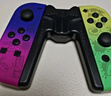 毕亚兹 Switch手柄握把充电器Joy-Con手柄充电器握把边冲边玩支持带壳使用-黑色 支持Switch/OLED全版本 实拍图