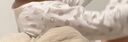 宜爽儿儿童家居服套装夏季薄款长袖睡衣男女童宝宝空调服 白色140 实拍图