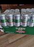 哈尔滨牌百威集团小麦醇爽330ml*24听啤酒整箱装  实拍图
