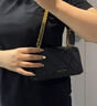 CHARLES&KEITH质感菱格链条小方钱包女包包女包生日礼物CK6-10680924 Black黑色 XS 实拍图