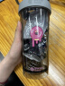 Blender Bottle 蛋白粉摇摇杯运动水杯 大容量塑料杯子带刻度健身便携搅拌杯礼物 tritan甜甜圈800ml 实拍图