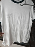 Champion冠军情侣短袖新款撞色拼接夏季T恤休闲纯棉潮牌 白色 M 实拍图