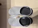 卡骆驰（CROCS）舒乐洞洞鞋沙滩鞋男鞋包头女鞋拖鞋|209964 大气灰-1FT 41 /42(260mm) 实拍图
