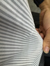 BLACKMONDAY纯棉牛津纺竖条纹短袖衬衫男全棉免烫抗皱男士商务休闲衬衣 实拍图