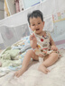 M-CASTLE婴儿床围栏宝宝床上防摔护栏儿童床边防掉床挡板防夹伤无缝防窒息 山岩 单面装 2.0米 实拍图