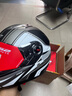 LS2双镜片揭面盔电动摩托车头盔男女高清耐磨赛车四季通用 FF370 哑黑灰竞速 XXL（建议59-60头围） 实拍图