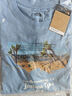 The North Face北面短袖T恤男户外舒适时尚印花短袖88GJ 冷苍蓝/QEO XXL 实拍图