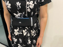 欧督运动跑步腰包男女士手机腰包男马拉松健身隐形水壶腰带速干手机包 全黑色（黑色拉链） 实拍图