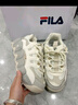 FILA 斐乐可颂鞋复古运动鞋女冬休闲鞋老爹鞋 豆腐白/燕麦色-TO 38.5 (245mm) 实拍图