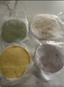 悦味纪 四色烫面春饼350g*4包 共40张 紫薯菠菜南瓜 卷饼 早餐半成品 实拍图