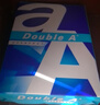 Double A  70g  A4 复印纸500张/包  5包/箱（2500张） 实拍图
