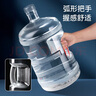拜杰纯净水桶  水桶桶装水桶 矿泉水桶饮水机空桶手提饮水桶 黑盖19L 实拍图