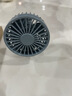 无印良品（MUJI）便携手持风扇 USB电风扇小风扇桌上随身 灰色 实拍图
