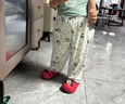 欧孕（OUYUN）儿童防蚊裤夏季薄款宝宝裤子男童女童抖抖裤婴儿童装休闲长裤 清新绿【7A抗菌-凉爽透气】 90 cm 实拍图