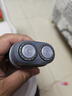 飞利浦（PHILIPS）【父亲节礼物】电动剃须刀鹅卵石便携式刮胡刀 0.0微米净剃黄金比例 冰川银 生日礼物 国家补贴 实拍图