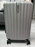 新秀丽（Samsonite）行李箱20英寸拉杆箱时尚密码登机箱竖条纹旅行箱拿铁咖GU9*13001 实拍图