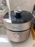 美的（Midea）低脂浓香电压力锅5L低音自动排气2200W猛火IH智能预约112KPa可调高压锅4-6人0涂层电饭煲S5892NF 实拍图