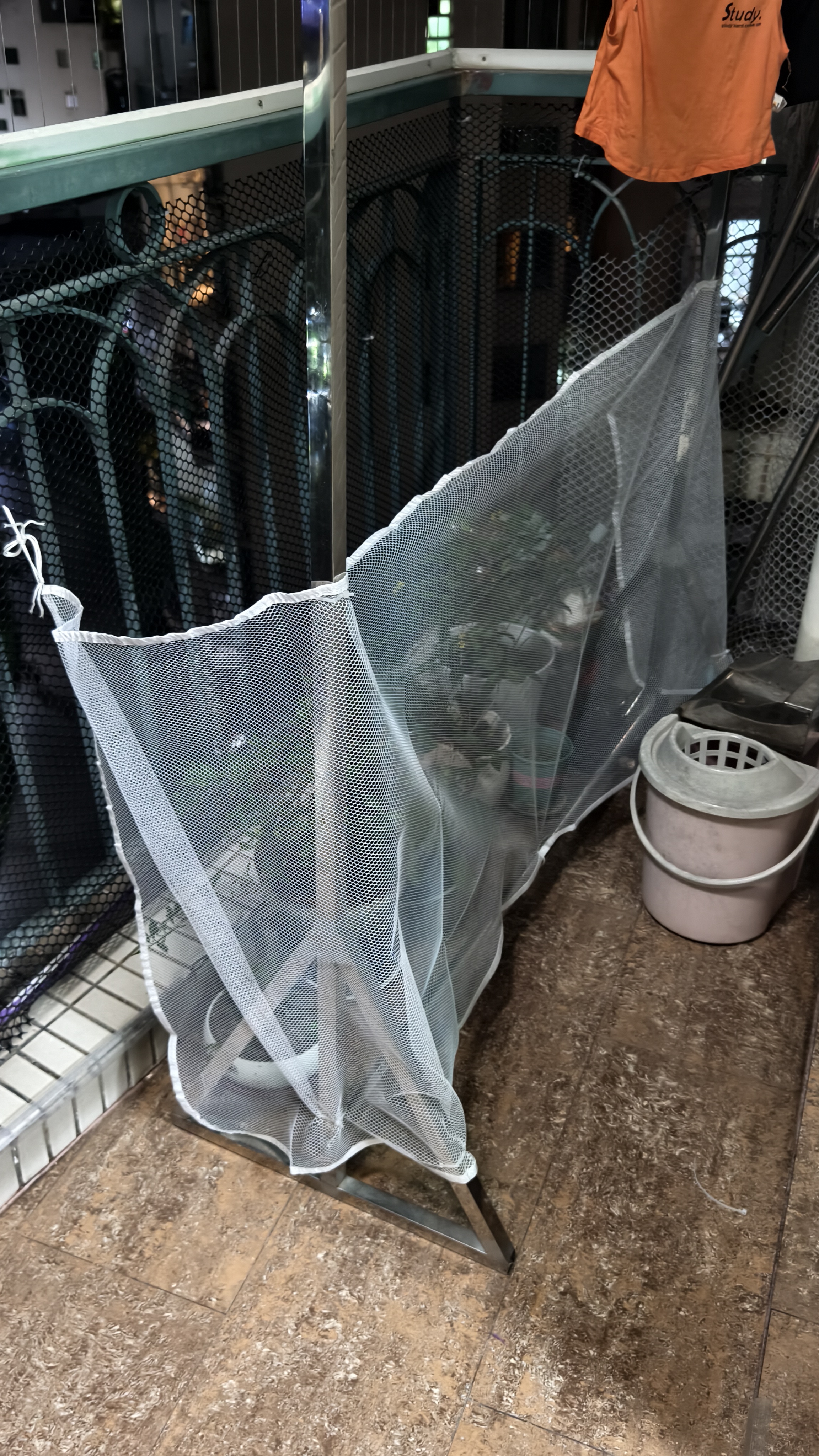 童老大儿童楼梯防护网婴儿安全栏杆防护网小孩楼梯缝隙挡板宝宝阳台防坠 宽度【白色200cm】 实拍图