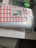 登比白边自封袋【加厚14丝】8号17*25cm/100只防水食品PE透明密封袋 实拍图