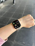 优束适用apple watch s10表带线条小狗磁吸米兰尼斯腕带ultra苹果手表带s8/seultra金属配件简约可爱 星光色【线条小狗】 适用38/40/41/42表盘4~10代/se 实拍图