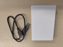 西部数据（WD）5TB 移动硬盘 USB3.0 My Passport随行版2.5英寸 白 机械硬盘 笔记本电脑外接 大容量加密存储 实拍图