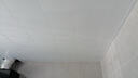 美的（Midea） 集成吊顶铝扣板300x300厨房卫生间吊顶扣板天花板包安装包辅材 【5㎡-含辅料】30*30亚白 实拍图