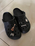 卡骆驰crocs洞洞鞋贝雅男鞋女鞋轻便耐磨一脚蹬拖鞋休闲鞋|10126 黑色-001 43 (270mm) 实拍图