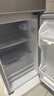 奥克斯小冰箱家用小型迷你冷藏冷冻两用出租房宿舍用节能省电寝室办公室电冰箱 【升级净化去味】48A166DW银【节能省电】 实拍图