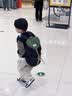 京川旭学生出游包轻便登山包儿童研学背包男生书包超轻休闲小男生双肩包 绿蓝拼接 适合16岁以下的儿童款 实拍图
