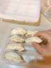 威尔基饺子存放盒一次性饺子分格冷冻盒一盒一盖食品级专用装收纳盒速冻 12格 【10个】 1层 实拍图