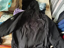 骆驼蛟龙冲锋衣王俊凯同款男女户外防泼休闲运动登山进藏服 幻影黑 三合一 男女同款730A 2XL 实拍图