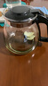【京东物流】茶壶套装整套茶具大容量玻璃茶杯带滤网耐高温泡茶具 1000ML泡茶壶 1个 实拍图