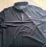 KOLON SPORT/可隆速干POLO 男士吸湿小翻领抗菌户外运动印花短袖 LHPT5MTT31-BK 黑色 XL 180/100A 实拍图