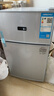 夏新冰箱小型租房用 一级能效冷 藏冷冻两用1-2人家用小冰箱 出租房双门电冰箱办公室两门 【经济款】58L银色三天约一度电 晒单实拍图