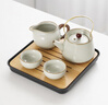 初伍汝窑茶具套装家用宿舍小套功夫茶盘泡茶壶办公室简约全套茶杯定制 实拍图